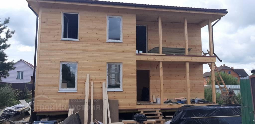 Работы по внутренней отделке в каркасном доме