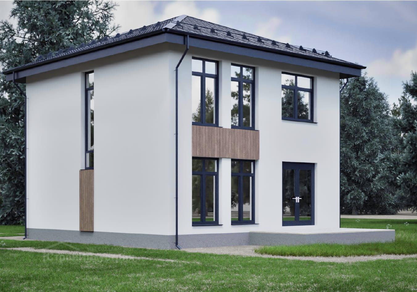 2 новых дома из газобетонных блоков в нашем каталоге